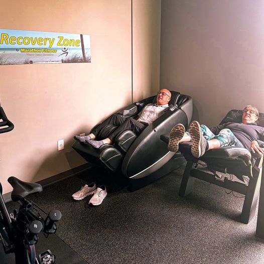 Enjoy our Recovery Zone chairs